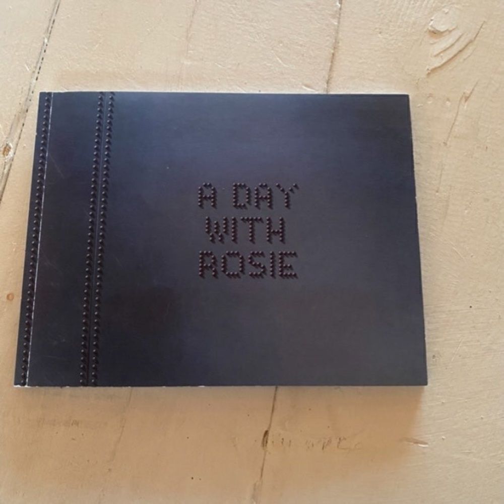 A Day with Rosie - letters - small paperback book